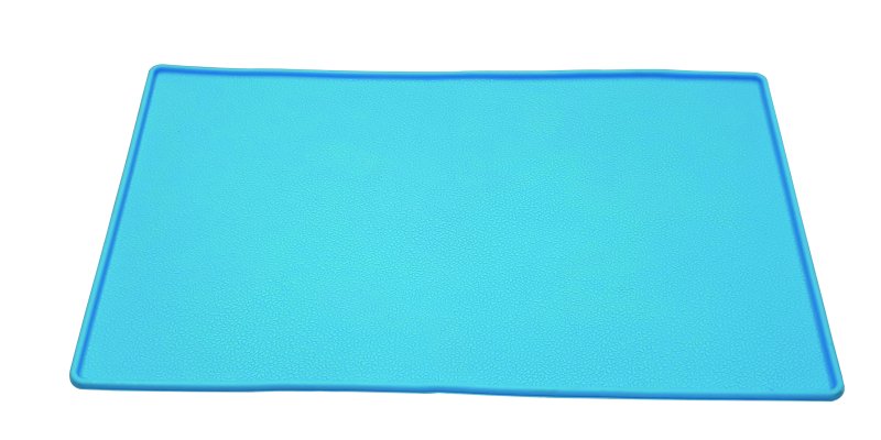 Covoraș din TPE pentru castron | 'Pura' | 44 x 28,5 cm | albastru deschis