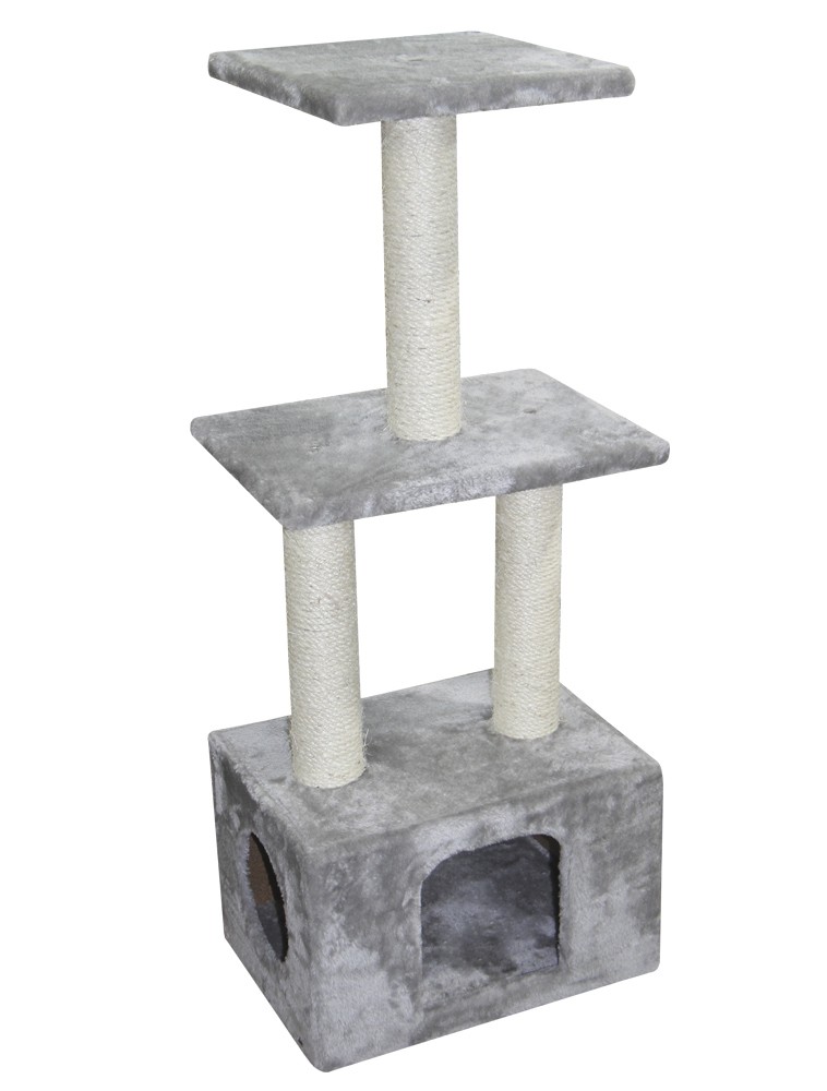 Ansamblu de joacă pentru pisici 'FORLI' | gri