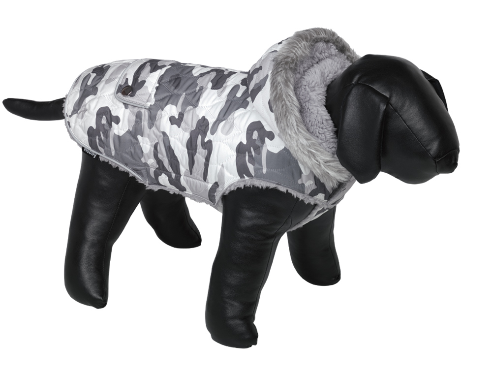 Haină pentru câini 'POLAR' | 40 cm | camouflage gri