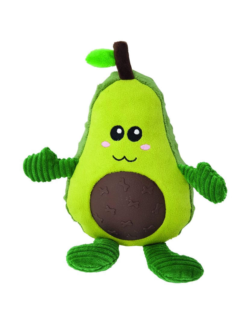 Jucărie din plus pentru câini | Avocado | 25 cm