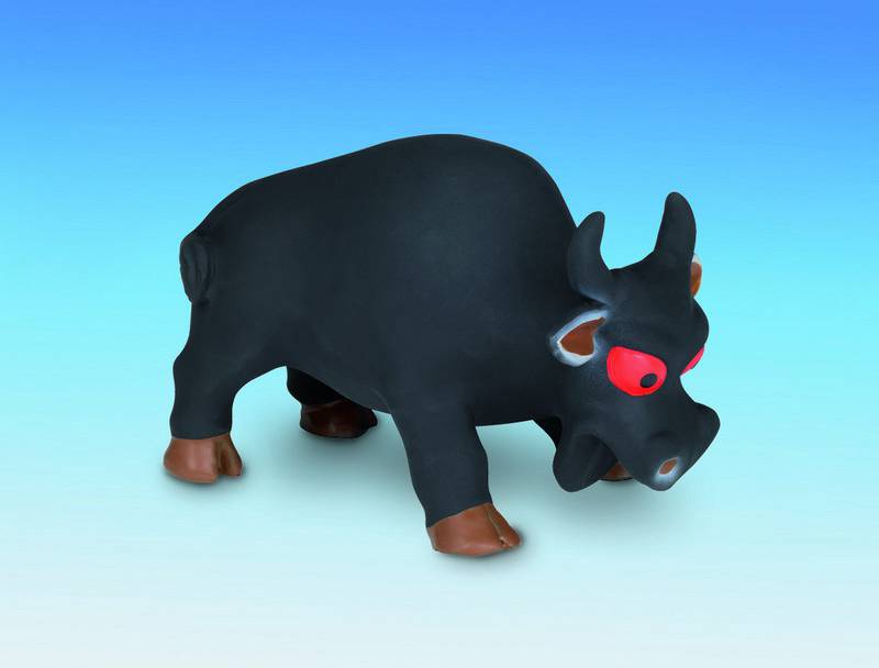 'TAUR' din latex pentru câini | 17CM