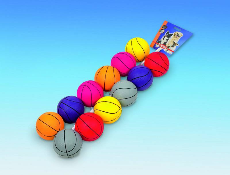 PU BASKETBALL, ? 10 CM, STRIP 12 BUC