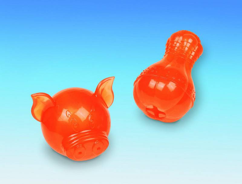 Minge TPR 'PIG'. 7 CM pentru câini