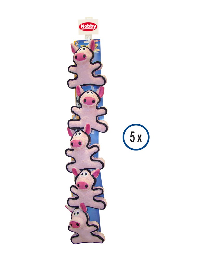 Pluș porcușor 'COOLE SAU' EXTRA STRONG, STRIP 5 PCS, 23 CM