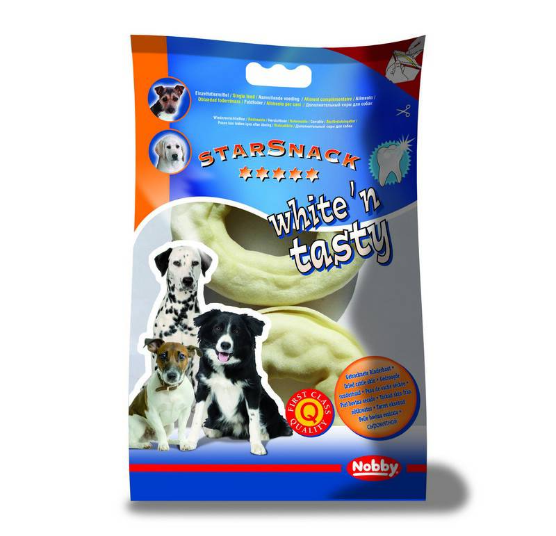 DONUTURI WHITE?N TASTY, APROX. 8 CM, APROX. 100 G, 2 PCS