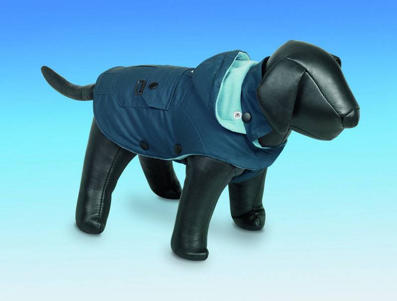 Haină pentru câini 'MELLOW' | albastru | 26 CM