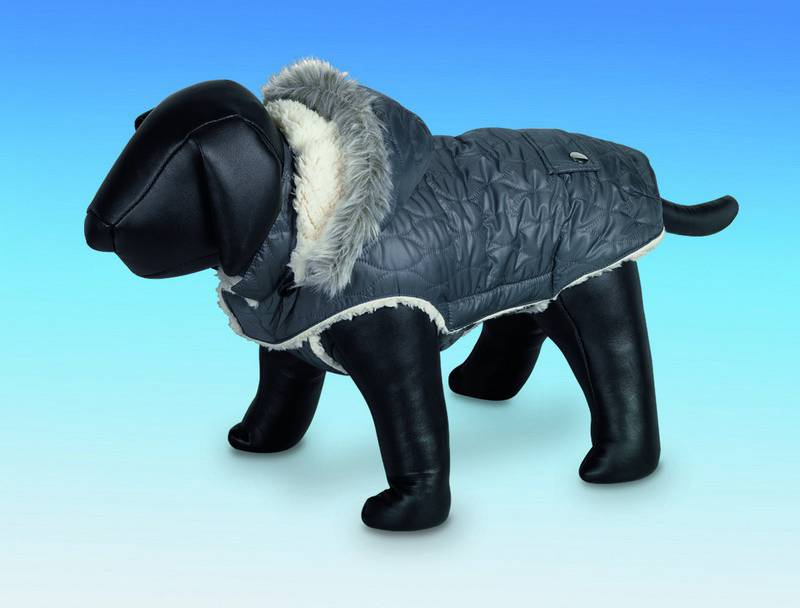 Haină pentru câini 'POLAR' | gri | 26 CM