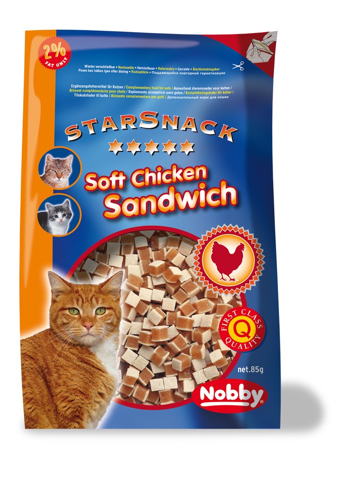 STARSNACK 'SANDWICH DIN PUI MOALE', 85 G