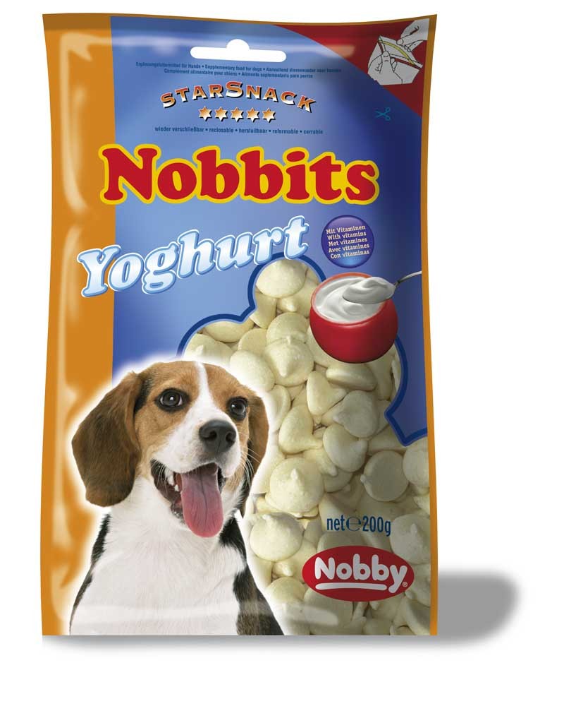 Recompense pentru câini 'NOBBITS YOGHURT' | 200 G