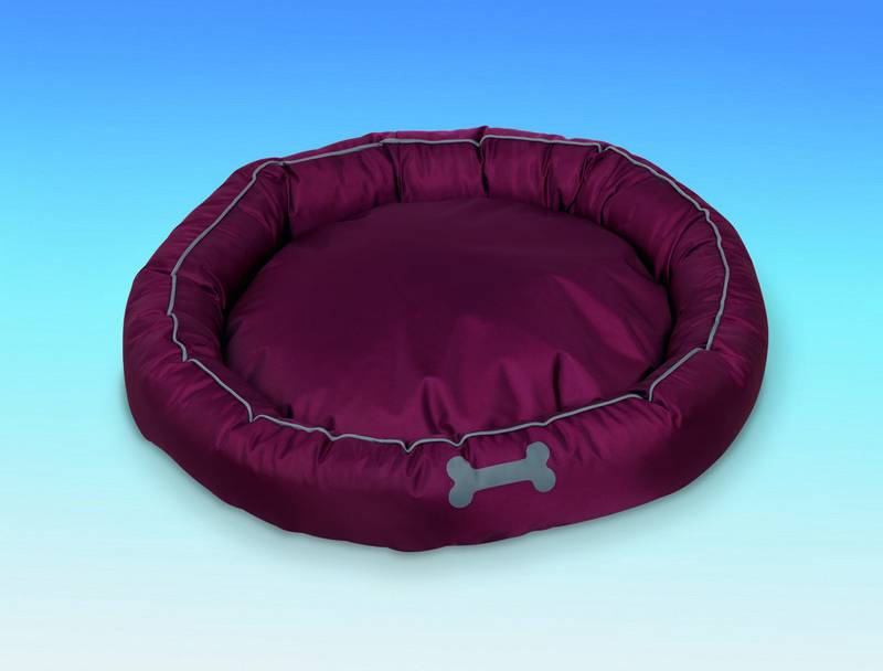 Perna de exterior DONUT 'LIAM' ROȘU ÎNTUNECAT L X W X H: ? 75 X 20 CM pentru câini