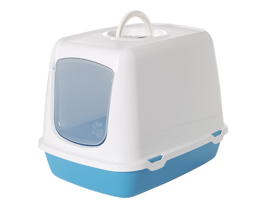 Litiera pentru pisici 'OSCAR' | fuchsia | 50 X 37 X 39 CM