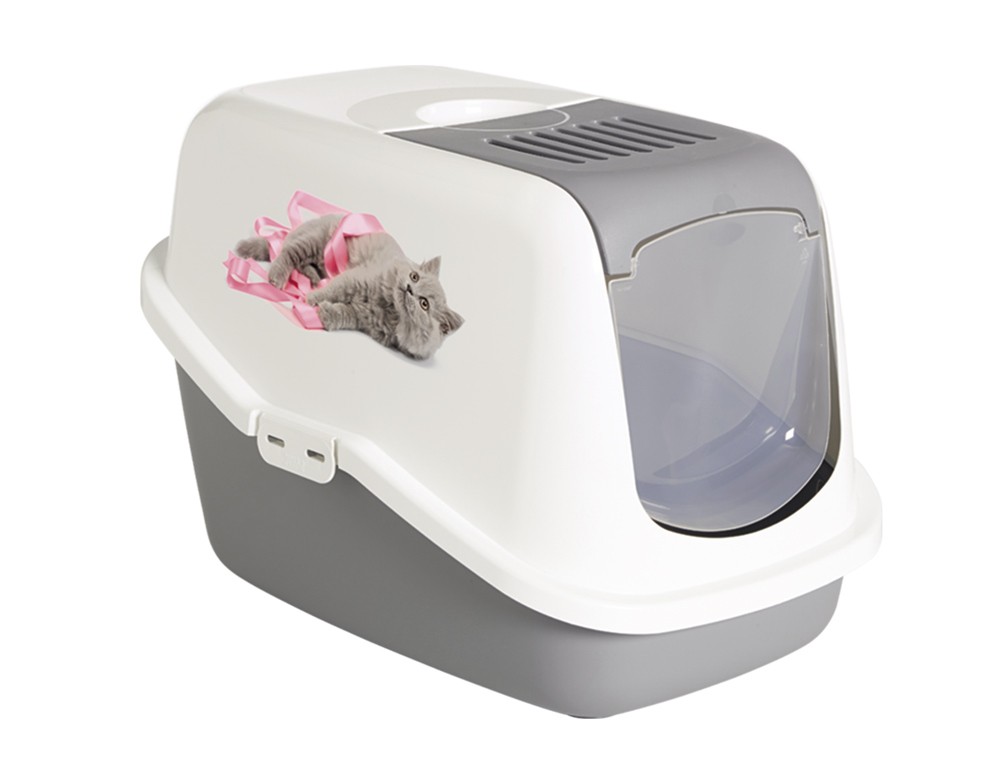 Litiera pentru pisici 'NESTOR IMPRESSION CAT WITH RIBBON'