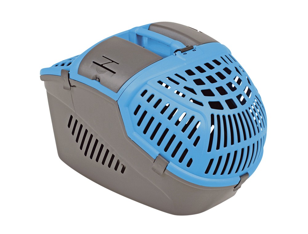 Cusca transport pentru caini 'AVIOR' | turcoaz | L X l X H: 57,5 X 39,5 X 40,5