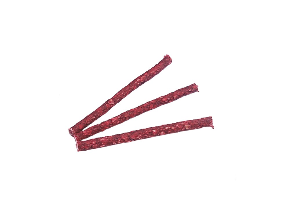 MUNCHI STICKS ROSU | 100 buc. | 13 CM | Ø 9 - 10 MM