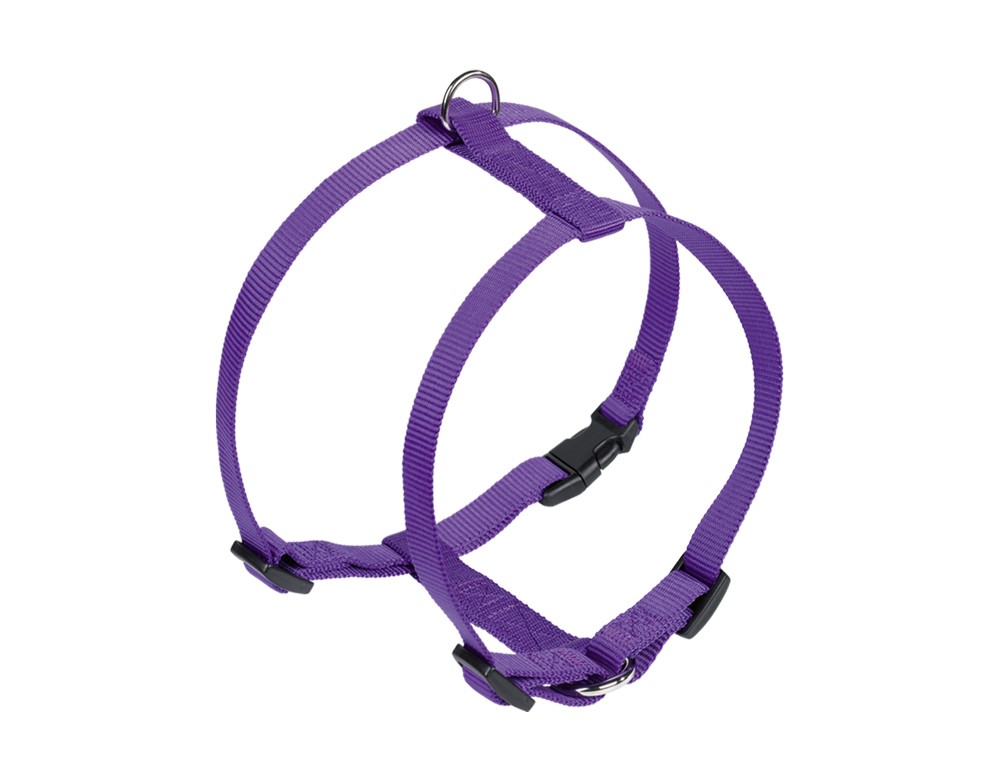 Ham pentru câini 'CLASSIC' | mov | piept: 70/90 CM; W: 25 MM