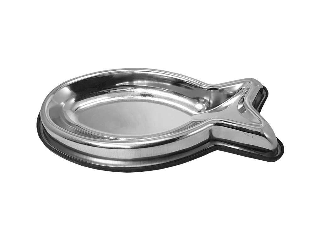 Castron pentru pisici 'Fish' | 21 cm | 0,17 ltr