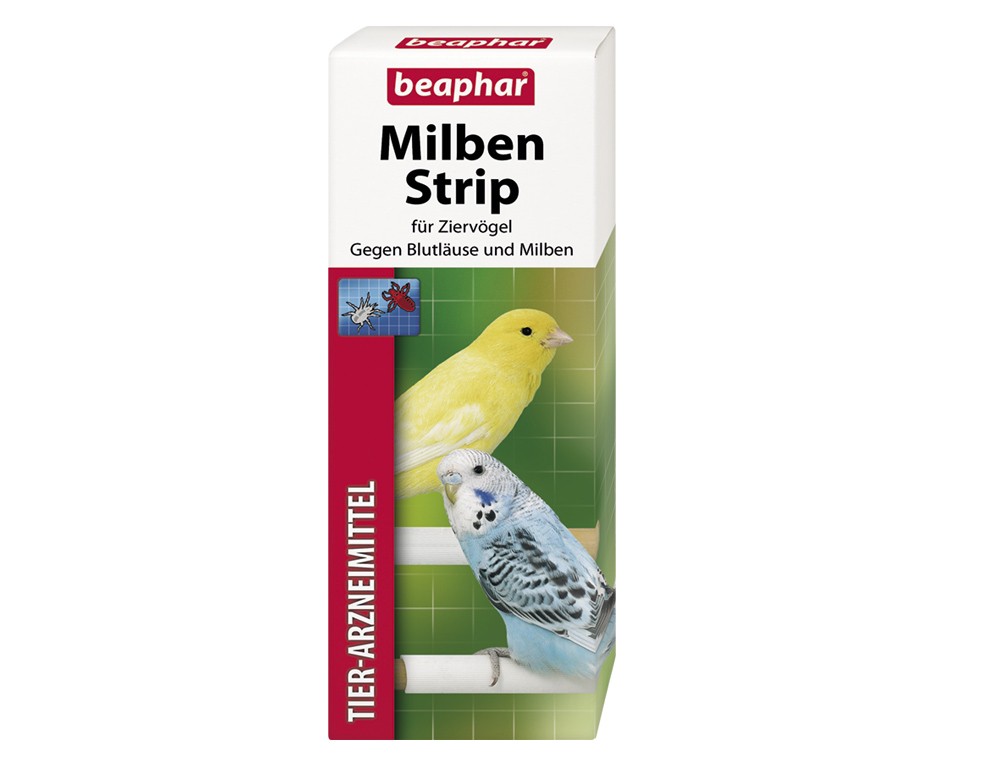Beaphar | Bandă antiparazitară pentru păsări | acarieni | 2 buc.
