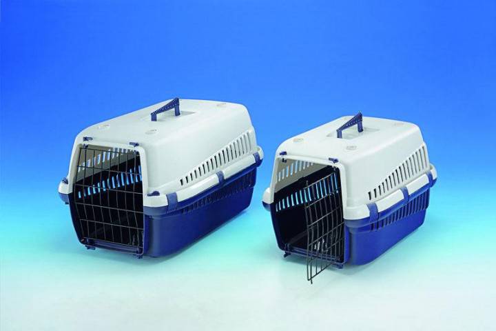 CUTIE DE TRANSPORT, ALBASTRU L X l X H: 49 X 33 X 30 CM