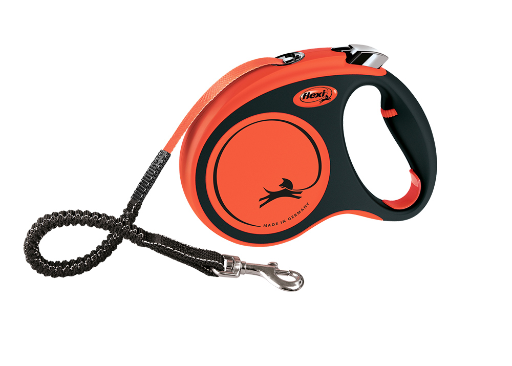 Flexi XTREME | M | Bandă | 5 m | negru/portocaliu