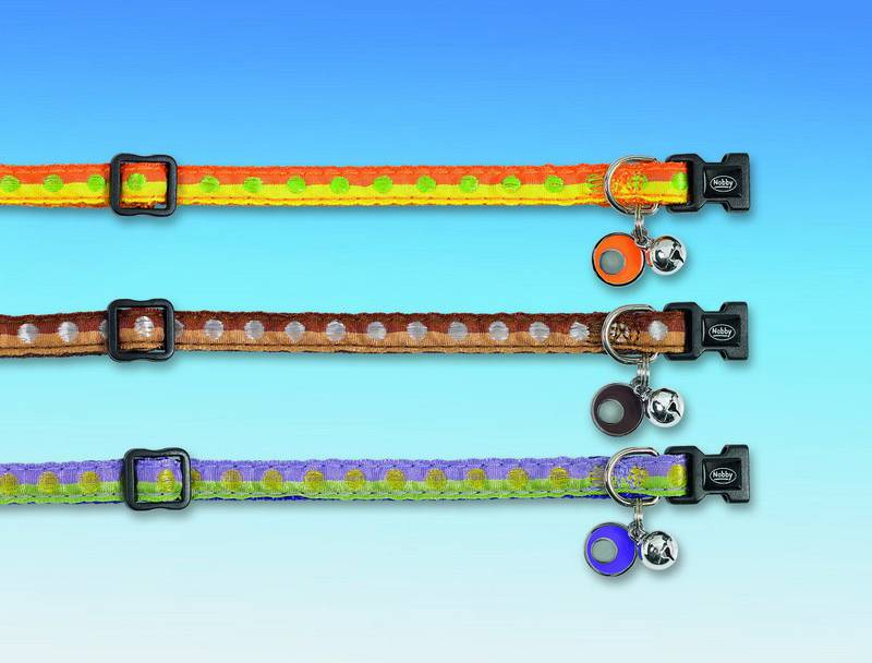 Zgarda pentru pisici 'CIRCLE' | portocalie