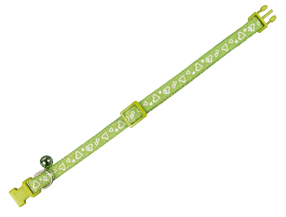 Zgarda pentru pisici | verde deschis