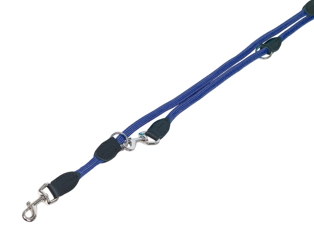 Lesă de antrenament 'FUN ROYAL', DARK BLUE L: 200 CM; W: 13 MM pentru câini