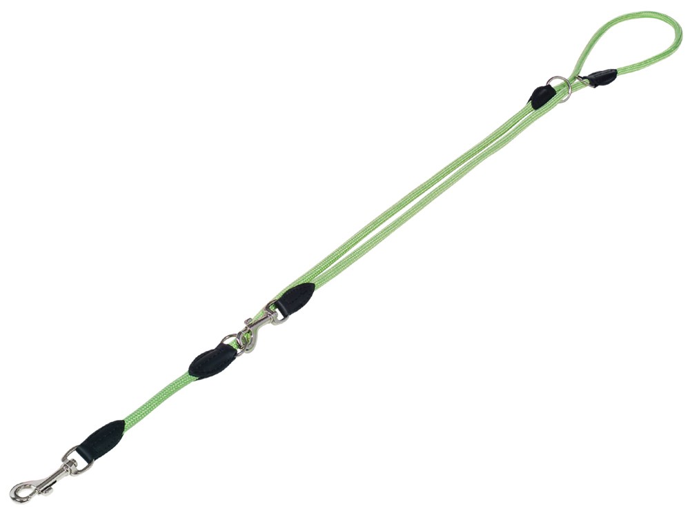 Lesă de antrenament 'Fun Royal', verde neo L: 200 CM; W: 13 MM