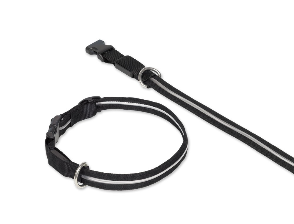 Zgarda cu LED pentru câini | S | 20 - 30 CM