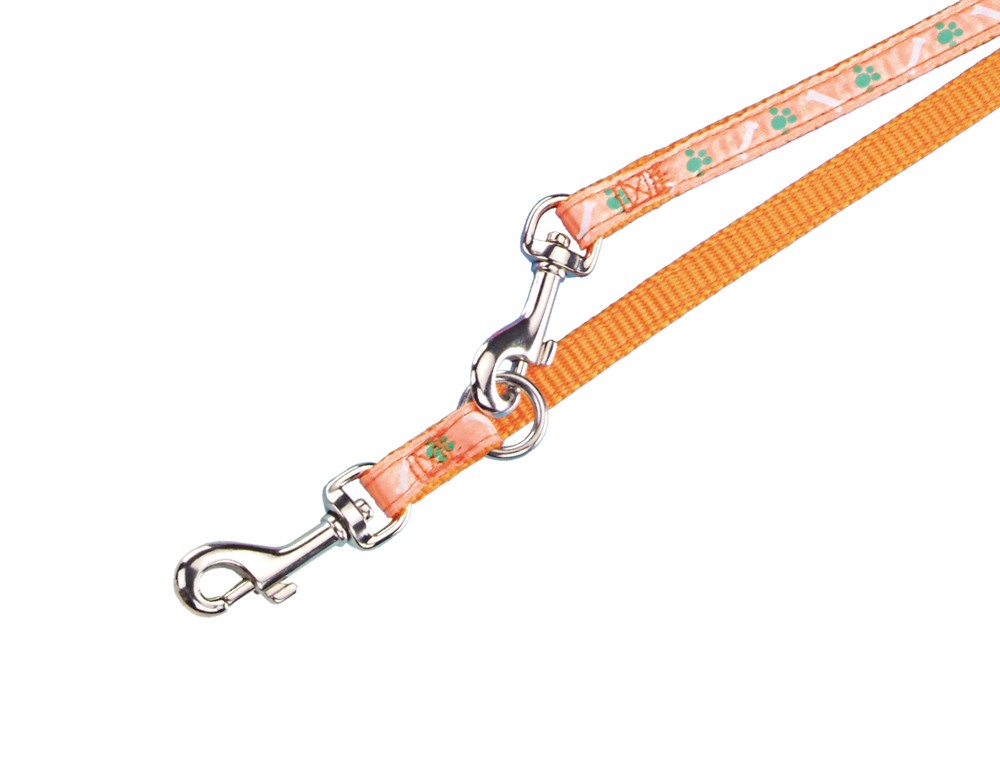 Lesă de antrenament 'MINI', ORANGE L: 200 CM; W: 10 MM pentru câini