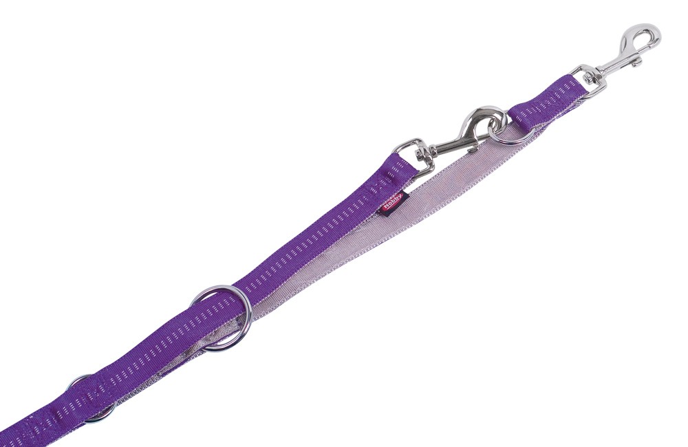 Lesă de antrenament 'SOFT GRIP', PURPLE L: 200 CM; W: 10 MM pentru câini