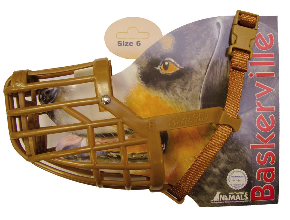 Botnita pentru caini 'BASKERVILLE' | Marimea 6 | 29 cm | bot 8.5 cm