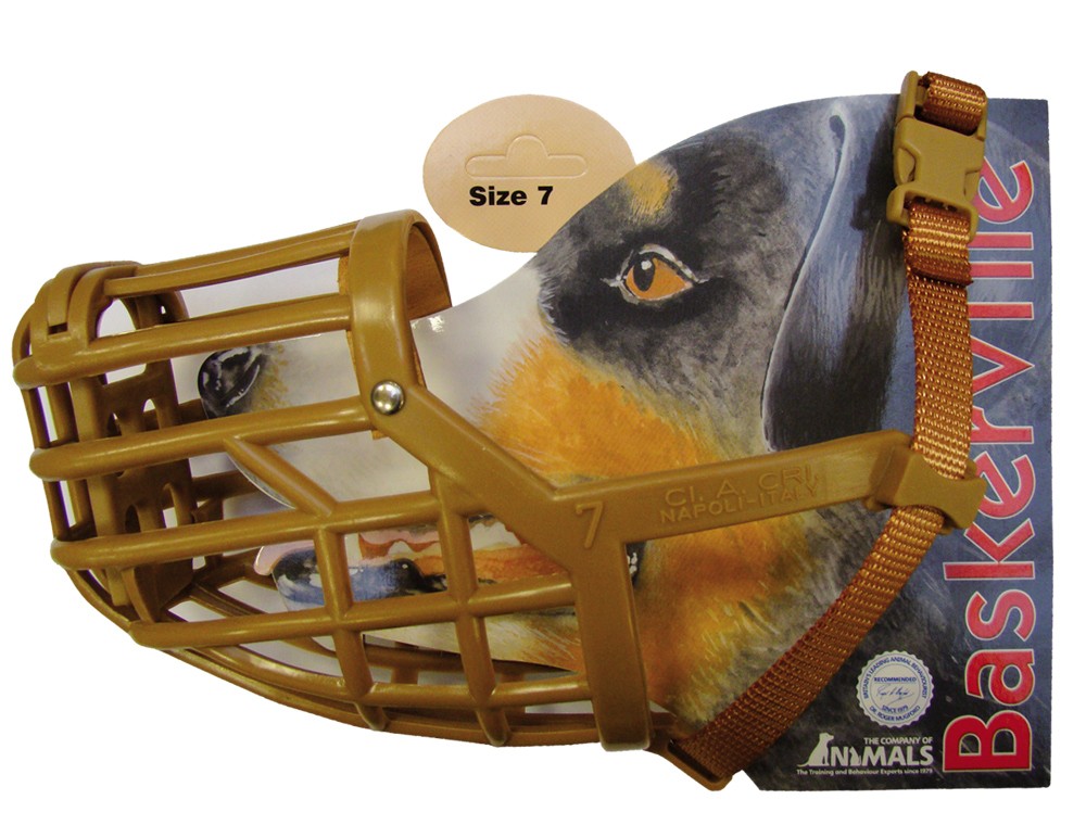 Botniță pentru câini 'BASKERVILLE' | Mărimea 7 | 33 cm | bot 9 cm