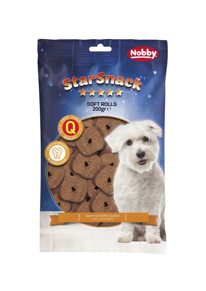 STARSNACK 'SOFT ROLLS', PUNGĂ; 200 G