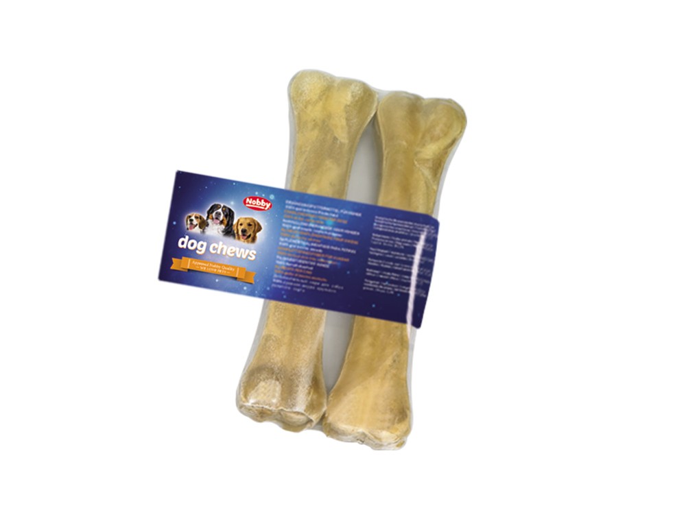 OSICE RAWHIDE PRESATE, 2 BUC; 21,5 CM; 170 G