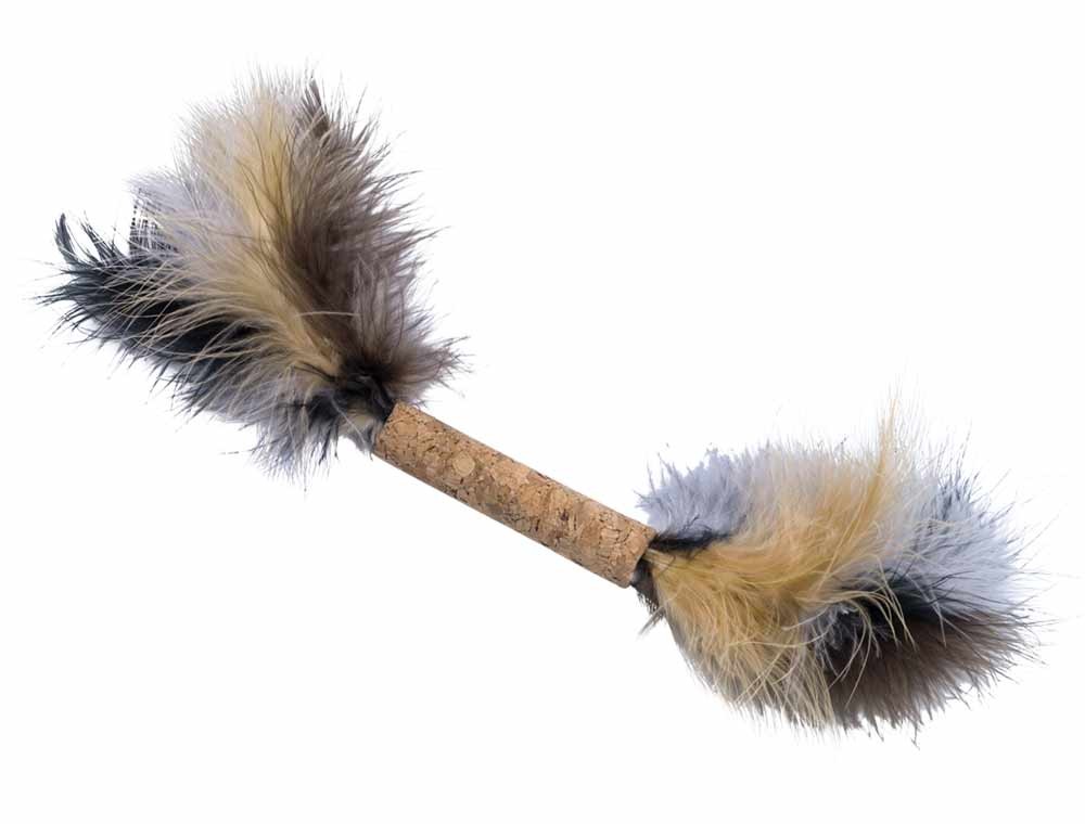 Bat din pluta cu clopotel | 8 cm / 26 cm pentru pisici