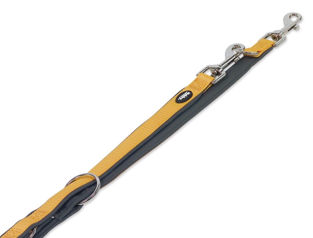 Lesă de antrenament 'CLASSIC PRENO', portocalie / gri L: 200 CM; W: 1