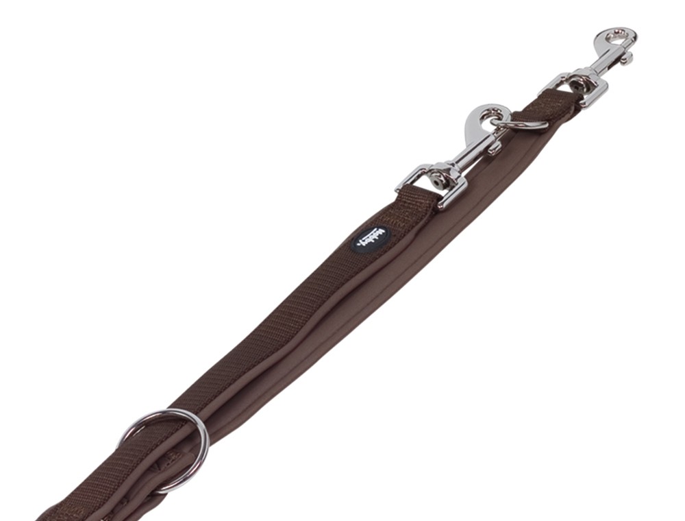 Lesă de antrenament 'CLASSIC PRENO', MARRON / MARRON L: 200 CM; W: 2 pentru câini