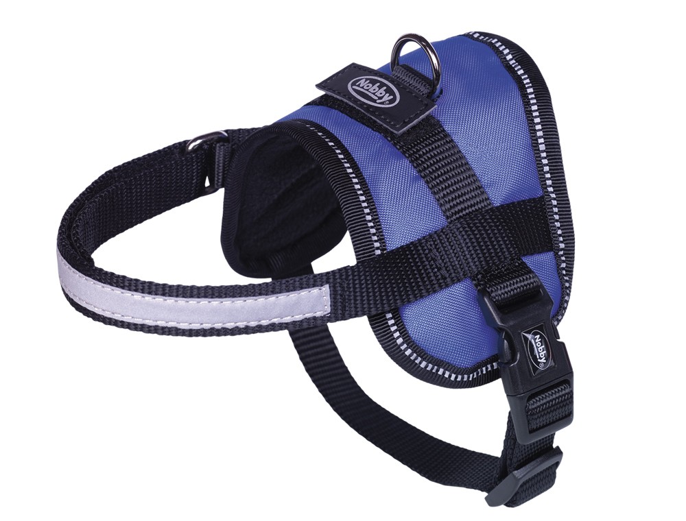 Ham 'Seguro' Mini pentru câini | albastru | talie: 31-40 cm; W: 15 mm