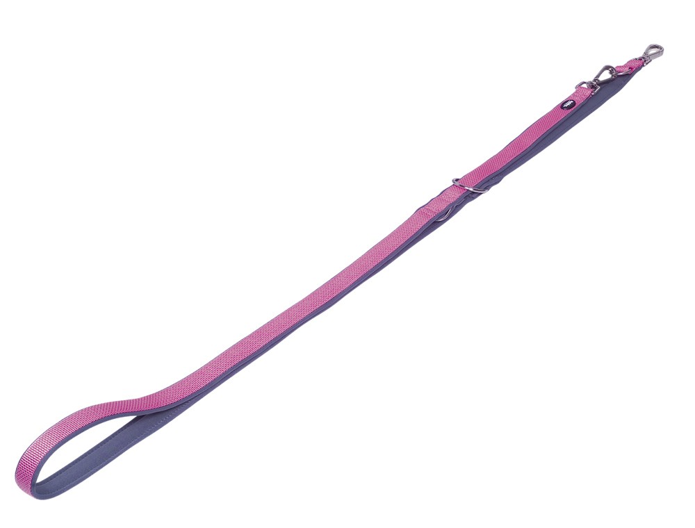 Lesa antrenament 'Classic Preno Royal' pentru câini | L: 200 cm; W: 20/25 mm | pink
