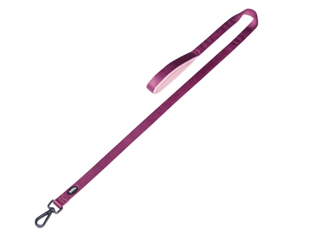 Lesa pentru câini 'Classic Comfort' | zmeură | L: 120 cm; B: 20 mm