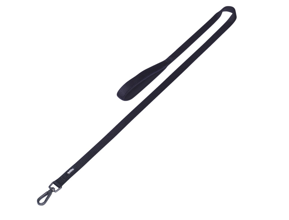 Lesa pentru câini 'Classic Comfort' | negru | L: 120 cm; W: 25 mm