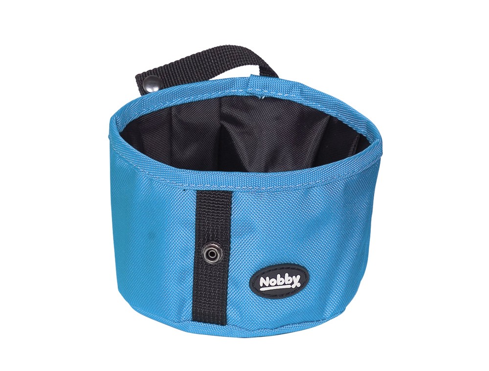 Bol pentru voiaj 'RIO' pentru câini | Ø 12,5 x 7 cm | 0,5 l | albastru deschis