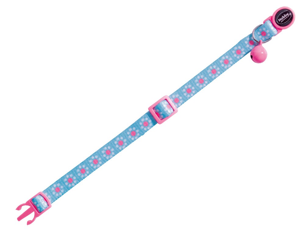 Zgarda pentru pisici 'Flower Blue'