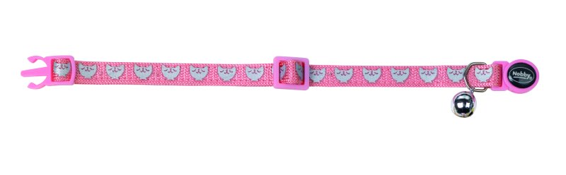 Zgarda pentru pisici | 'Cat Head' | pink