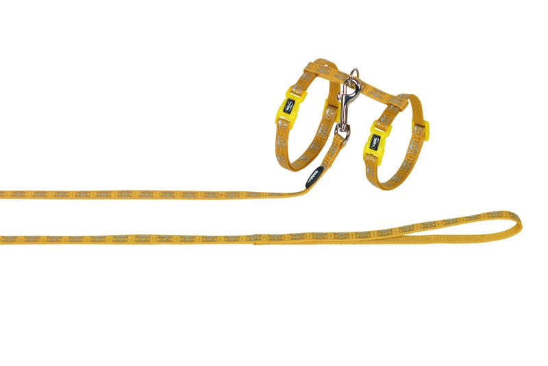 Set ham si lesa pentru pisici | 'Cat Face' | mustar