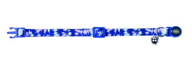 Zgarda pentru pisici | 'Paintball' | navy multicolor