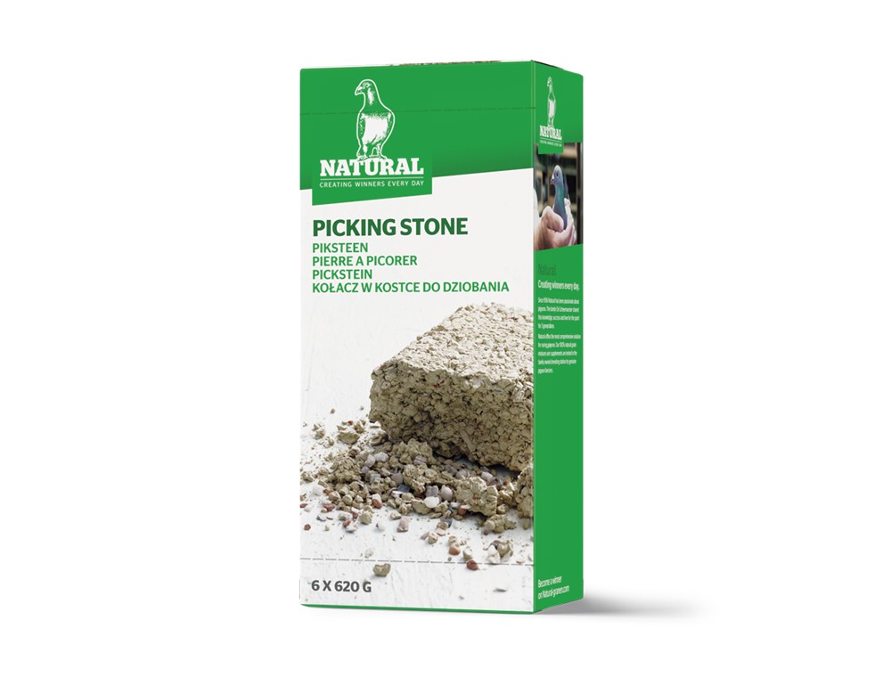 Piatra minerală pentru porumbei | 620g | Set 6 buc.