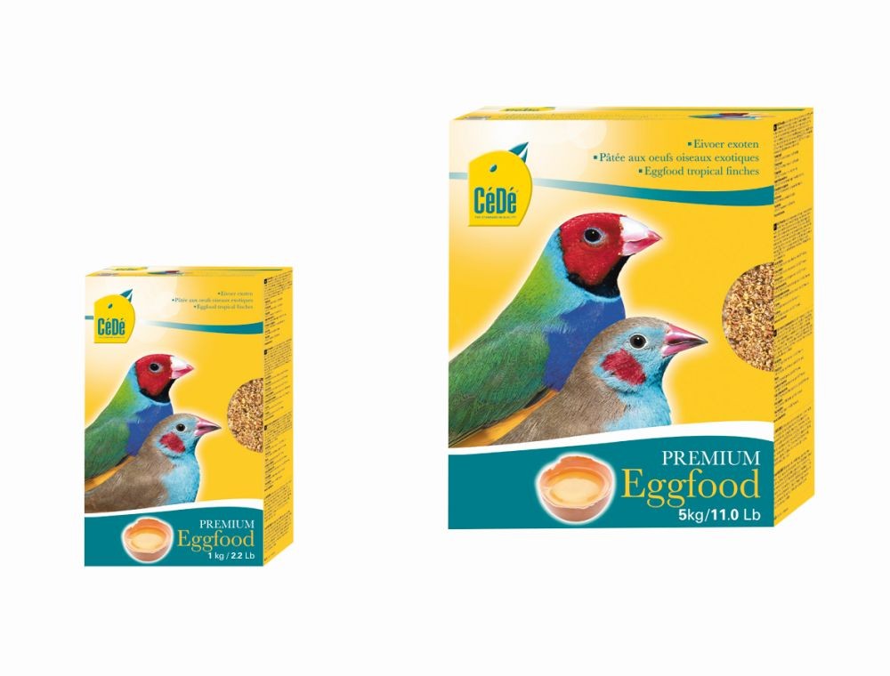 CeDe Hrana din ouă pentru Fringilide | TROPICAL FINCHES | 1 KG