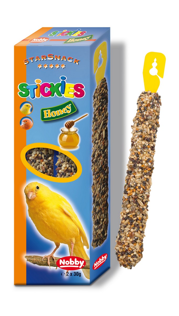 STICKIES PENTRU PISICI CANARII CU MIERE, 2 X 30 G