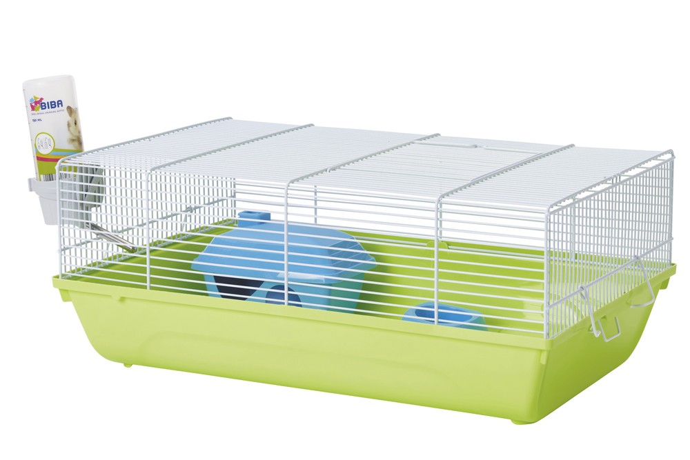 Cușcă pentru șoareci 'STUART' | verde lime | SET 3 buc. | 46,5 x 29,5 x 19 cm